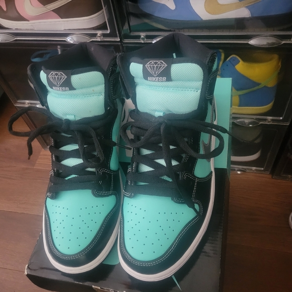 Nike Tiffany High Dunk SB Premium Aize size 11 - Picture 2 of 6